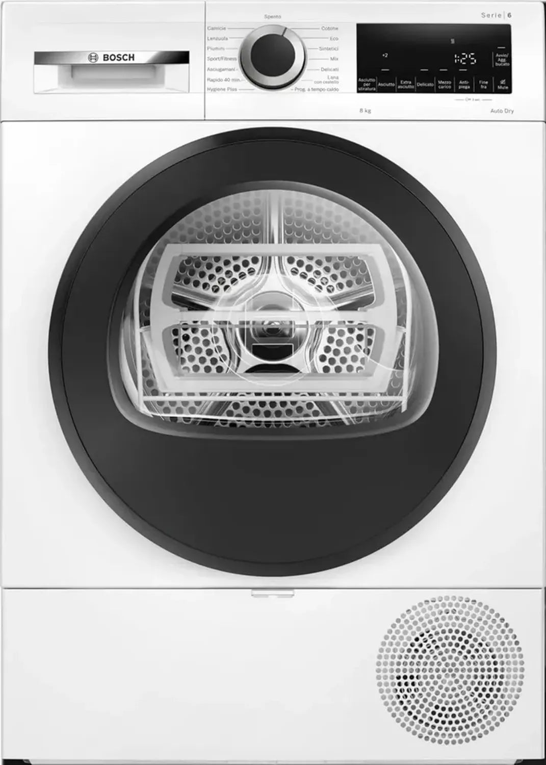 Sèche-linge 8KG Série 6 Hygiene+ avec EasyClean