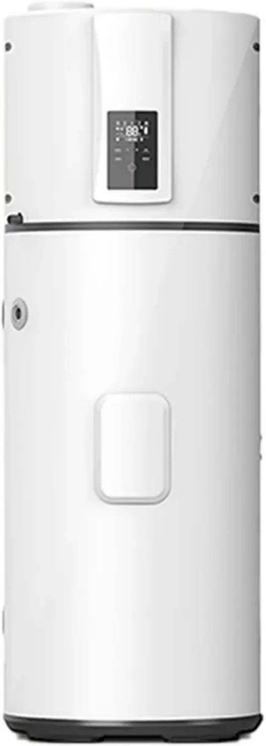Chauffe-eau thermodynamique 200L avec pompe à chaleur écologique R290, efficacité COP 3.55, température jusqu'à 65°C
