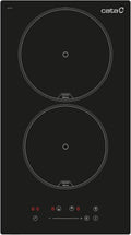 Plaque à induction CATA ISB 3102 BK 30cm, 2 zones, 9 niveaux, noire