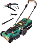 Tondeuse à Gazon Sans Fil Parkside 40V PRMA avec Accessoires et Chaussettes de Travail