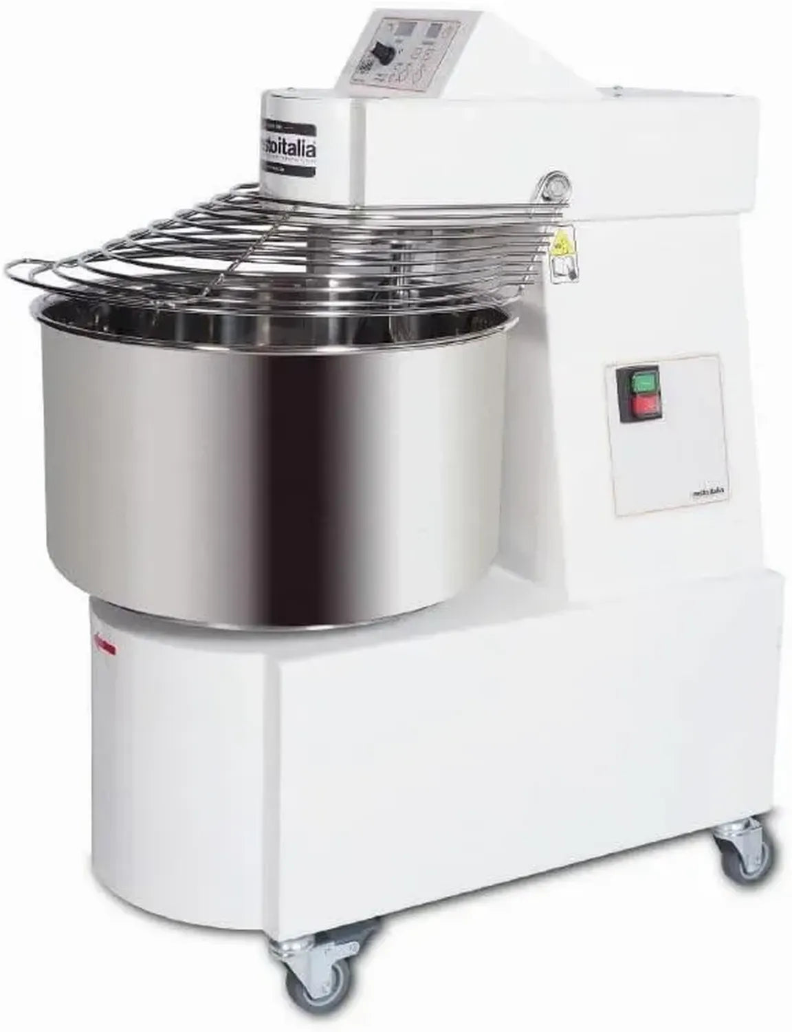 Mélangeur à Spirale 7L à Vitesse Variable - Tête Fixe - Monophasé Resto Italia