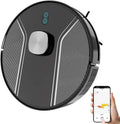 Aspirateur Robot SkyFace Pro avec Station, Navigation Laser, Puissance 3000Pa, Idéal Animaux, Contrôle via App