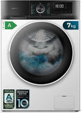 Machine à laver 7 kg Cecotec Bolero 7500 Inverter, efficacité énergétique, 1400 tr/min, 16 programmes, technologie SteamMax