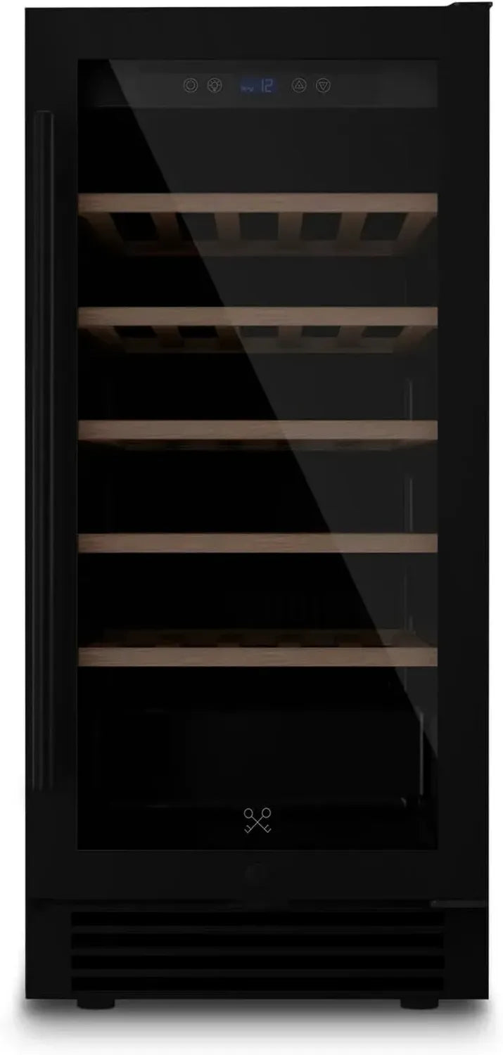 Cave à Vin Intégrée 32 Bouteilles, Capacité 82L, Design Élégant, Température 5-20°C, Protection Anti-UV