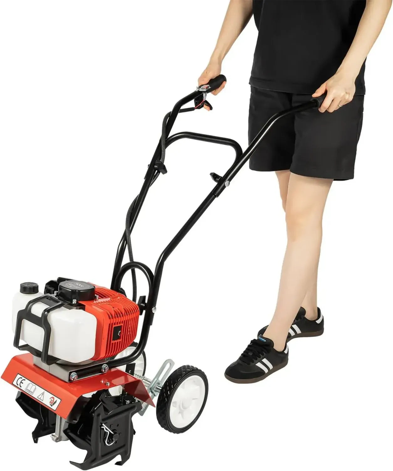 Motobineuse Thermique Professionnelle 52CC 2 Temps pour Jardin et Champ