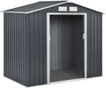 Cabane de Jardin en Métal Vegas, 2.7m², Couleur Grise