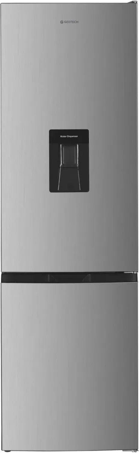 Réfrigérateur GEDTECH Combiné 262L - Congélateur En Bas - Argent - Classe Énergétique E