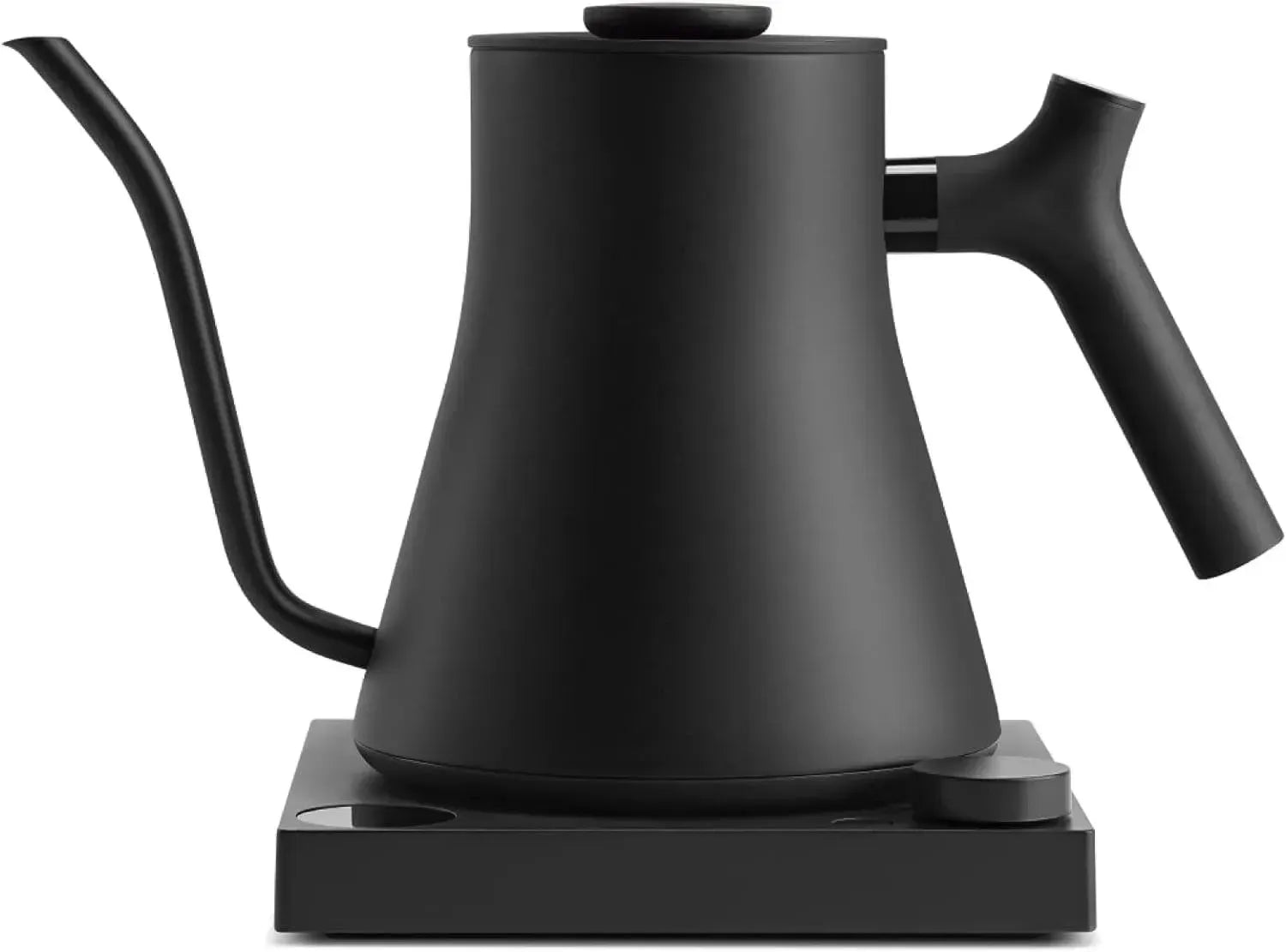 Bouilloire Électrique Stagg EKG Pro avec Bec Col de Cygne - Idéale pour Café et Thé - Finition Noir Mat, Version EU