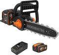 WORX Tronçonneuse sans Fil 20V, Lame 30cm, Moteur Brushless, Batterie 4Ah Incluse
