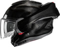 HJC Casque Moto Modulable F100 en Carbone Noir