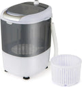 Mini Lave-Linge Portable Semi-Automatique 1,8 kg pour Maison et Voyage