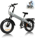 Vélo Électrique Pliable 48V 20Ah, Autonomie 100 km, Pneus 20x4'', 7 Vitesses, Double Freins à Disque, Écran LCD